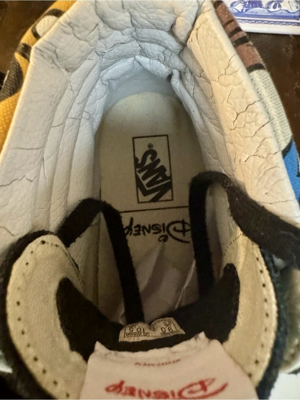 Retired Disney Gang Vans High-Top Sneakers in Mickey, Donald, Pluto, & Goofy - Picture 7 of 13